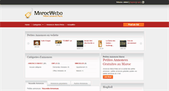 Desktop Screenshot of annonces.marocwebo.com